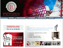 Tablet Screenshot of bretaudeauindustrie.fr